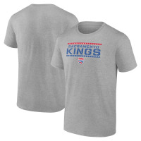 Sacramento Kings Fanatics Branded Hoops For Troops Training basketball T-shirt - Heather Gray