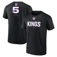 De'Aaron Fox Sacramento Kings Fanatics Branded Behind The Back Player basketball T-shirt - Black De'Aaron Fox Sacramento Kings Fanatics Branded Behind The Back Player basketball T-shirt - Black