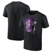 De'Aaron Fox Sacramento Kings Fanatics Branded Player Player Jump Pass basketball T-shirt - Black