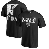 De'Aaron Fox Sacramento Kings Fanatics Branded Yin & Yang Name and Number basketball T-shirt - Black De'Aaron Fox Sacramento Kings Fanatics Branded Yin & Yang Name and Number basketball T-shirt - Black