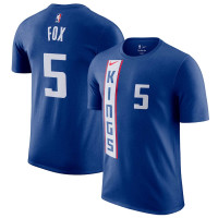 De'Aaron Fox Sacramento Kings Nike 2023/24 City Edition Player basketball T-shirt - Blue De'Aaron Fox Sacramento Kings Nike 2023/24 City Edition Player basketball T-shirt - Blue