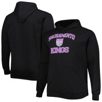 Sacramento Kings Big & Tall Heart & Soul basketball Pullover Hoodie - Black
