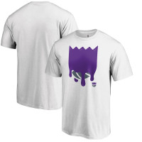 Sacramento Kings Fanatics Branded Nice Drip basketball T-shirt - White Sacramento Kings Fanatics Branded Nice Drip basketball T-shirt - White