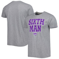 Sacramento Kings Homage Hometown Hyper Local Tri-Blend basketball T-shirt - Heather Gray