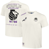 Sacramento Kings NBA x Staple Home Team basketball T-shirt - Cream