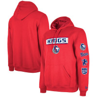 Sacramento Kings New Era 2023/24 City Edition Big & Tall basketball Pullover Hoodie - Red