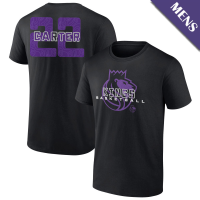 Men's Devin Carter # 22 Sacramento Kings Stellar Black T-Shirt Men's Devin Carter # 22 Sacramento Kings Stellar Black T-Shirt