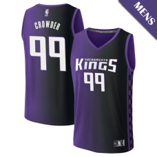 Men's Jae Crowder # 99 Sacramento Kings Fast Break Statement Edition Purple Jersey