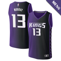 Men's Keegan Murray # 13 Sacramento Kings Fast Break Statement Edition Purple Jersey