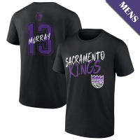 Men's Keegan Murray # 13 Sacramento Kings Hustle Black T-Shirt