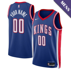 Men's Custom Sacramento Kings City Edition Swingman Navy Jersey Men's Custom Sacramento Kings City Edition Swingman Navy Jersey