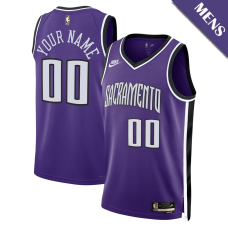 Men's Custom Sacramento Kings Adult Swingman Classic Edition Purple Jersey Men's Custom Sacramento Kings Adult Swingman Classic Edition Purple Jersey