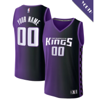 Youth Custom Sacramento Kings Fast Break Replica Purple Statement Edition Jersey Youth Custom Sacramento Kings Fast Break Replica Purple Statement Edition Jersey