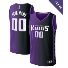 Youth Custom Sacramento Kings Fast Break Replica Purple Statement Edition Jersey Youth Custom Sacramento Kings Fast Break Replica Purple Statement Edition Jersey