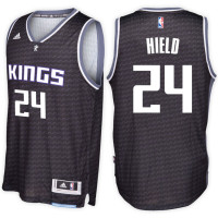 2016-17 Season Buddy Hield Sacramento Kings #24 New Swingman Alternate Black Jersey