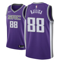Men NBA 2018-19 Nemanja Bjelica Sacramento Kings #88 Icon Edition Purple Jersey