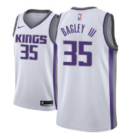 Men 2018 NBA Draft Marvin Bagley III Sacramento Kings #35 Association White Jersey