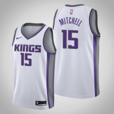 Sacramento Kings 2021 Davion Mitchell Association Edition 2021 NBA Draft Jersey White