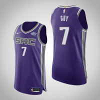 Kings Kyle Guy Mens Authentic Icon Edition Jersey Purple