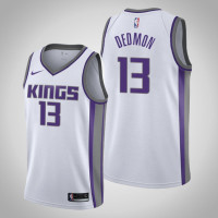 Mens Sacramento Kings Dewayne Dedmon #13 White Association Jersey