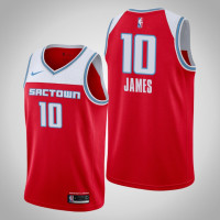 2019-20 Kings Justin James #10 Red City Jersey