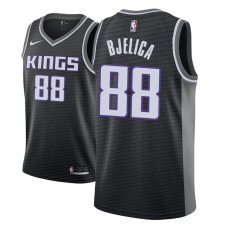 Men NBA 2018-19 Nemanja Bjelica Sacramento Kings #88 Statement Black Jersey