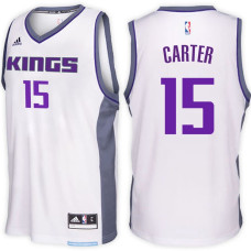 Vince Carter Sacramento Kings #15 Home White New Swingman Jersey