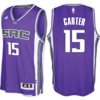 Vince Carter Sacramento Kings #15 Road Purple New Swingman Jersey